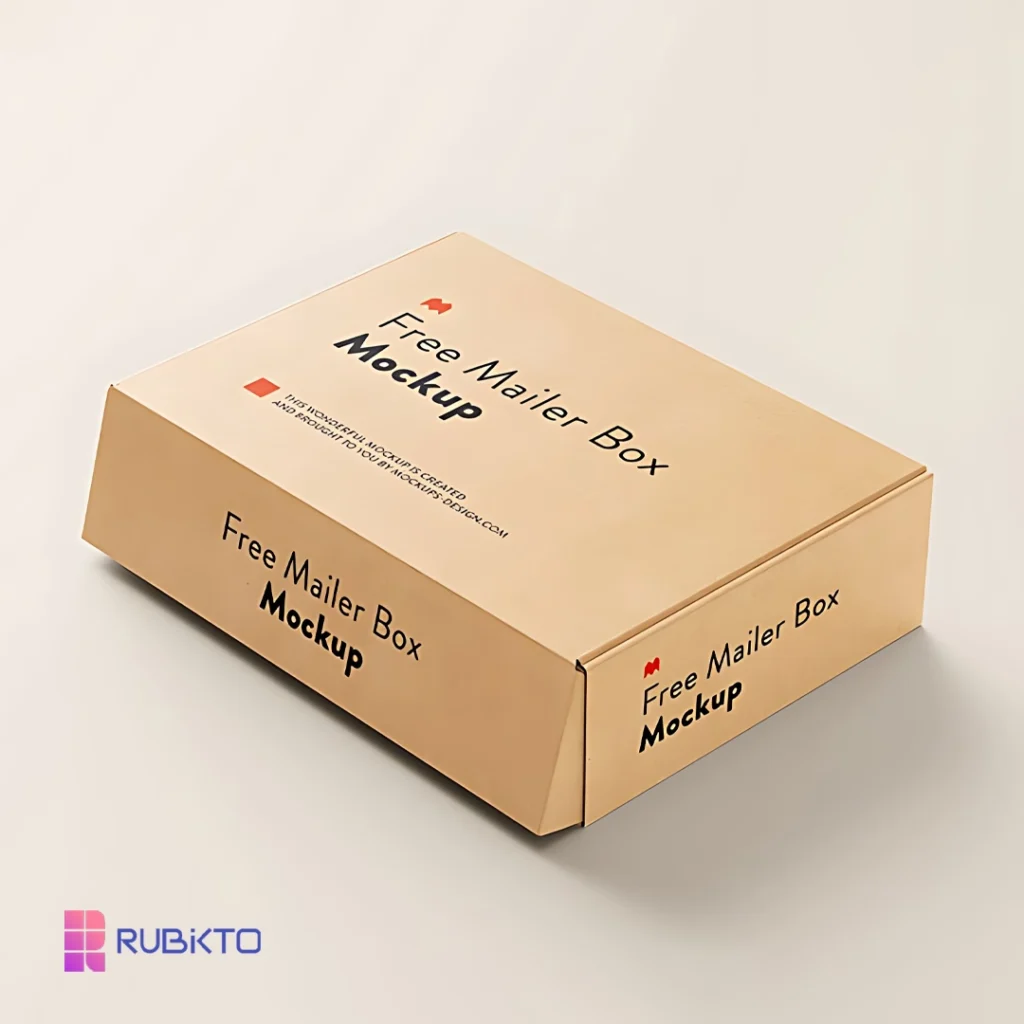 موکاپ جعبه مقوایی (2 فایل)